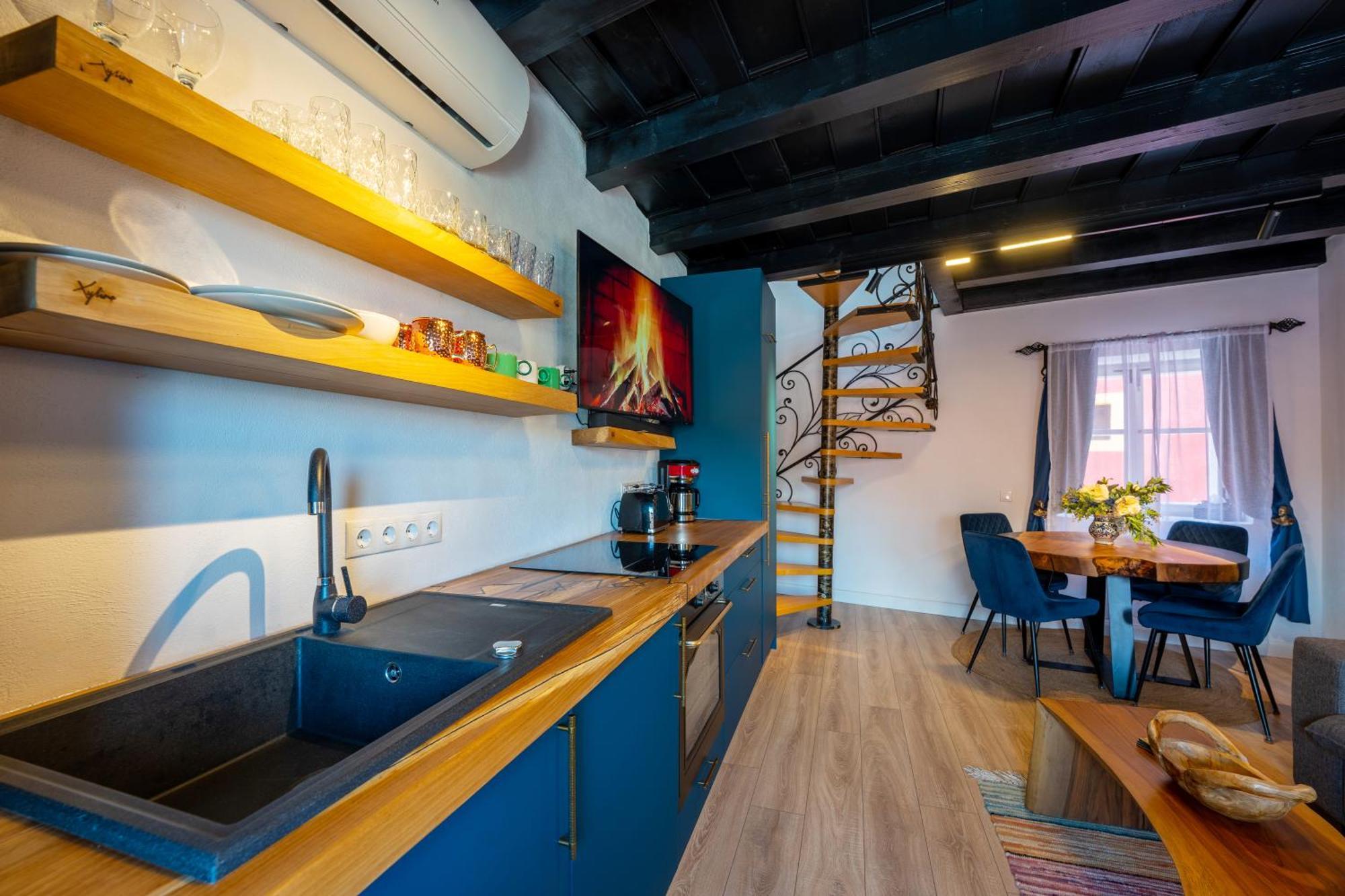 Casa Albastra By Casa Otto Appartement Sighişoara Buitenkant foto